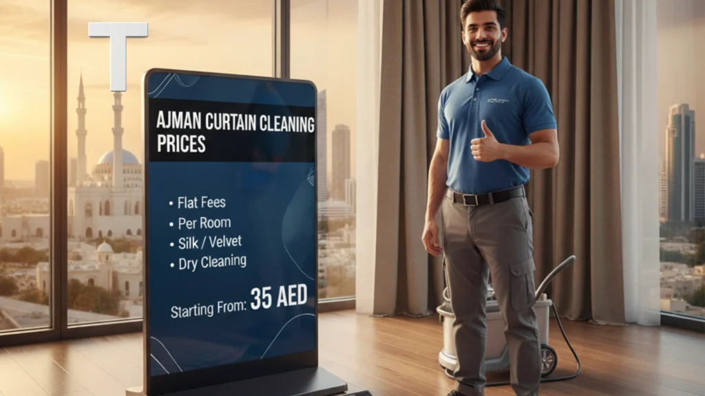 أسعار تنظيف ستائر في عجمان