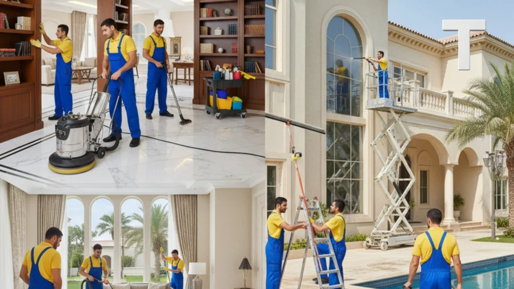 تنظيف فلل في عجمان