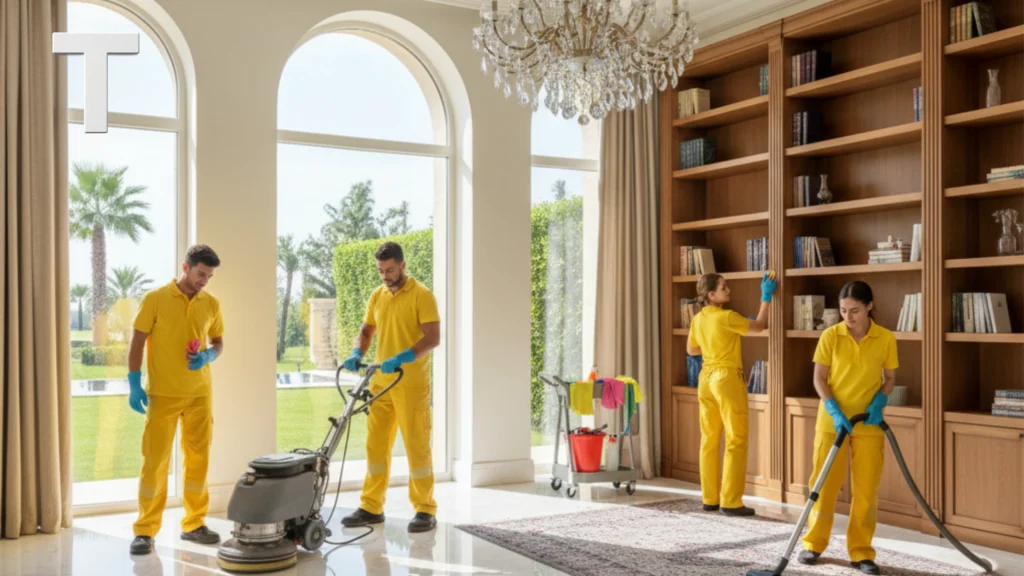 تنظيف فلل في عجمان