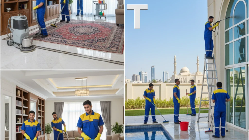 تنظيف فلل في الشارقة