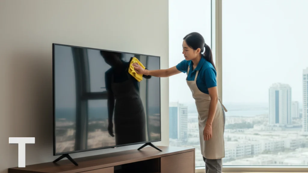 تنظيف بالساعة في الشارقة