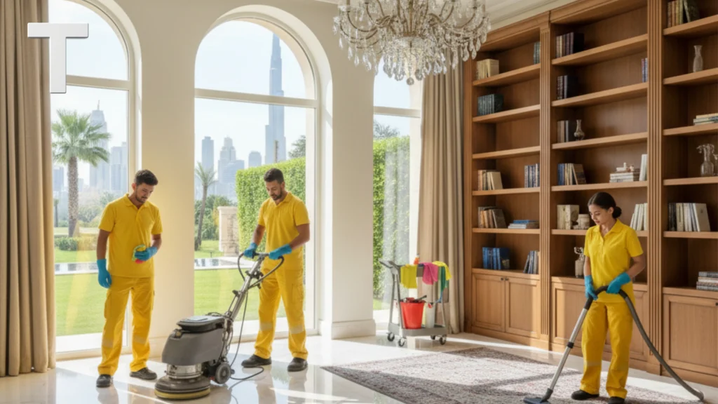 تنظيف فلل في دبي