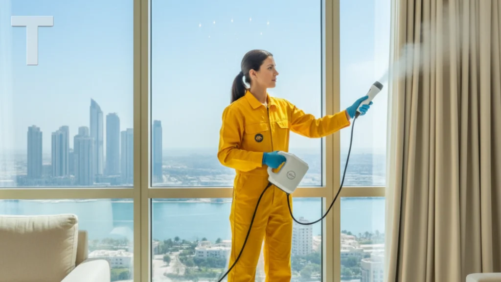 طرق تنظيف ستائر في أبو ظبي