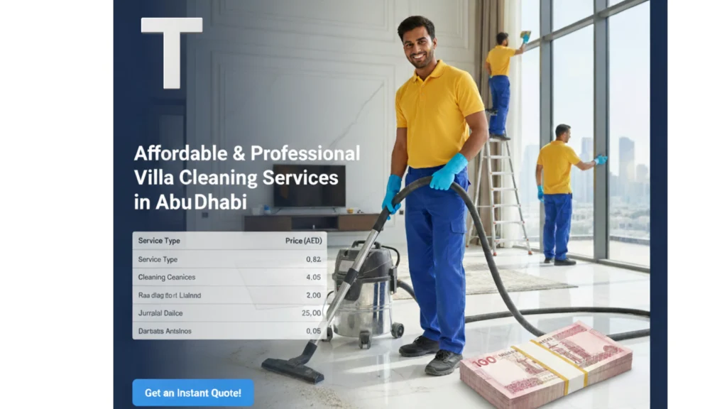 أسعار تنظيف فلل في عجمان