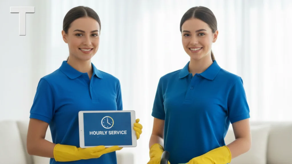 التنظيف بالساعة في النعيمية