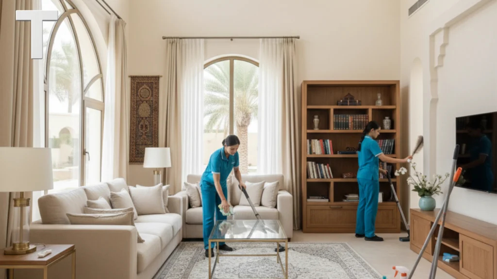 تنظيف بالساعة في القاسمية