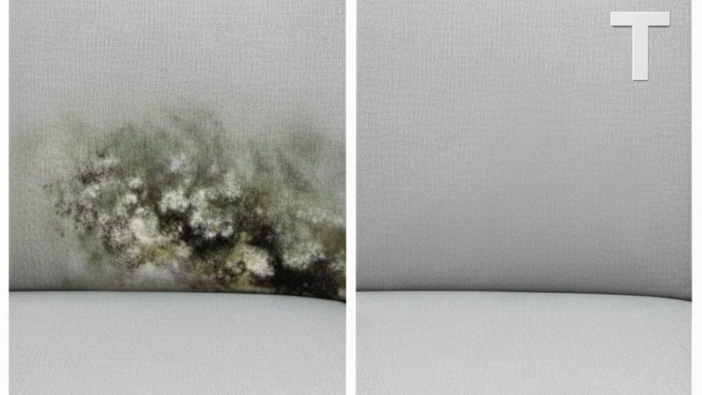 إزالة العفن من الكنب