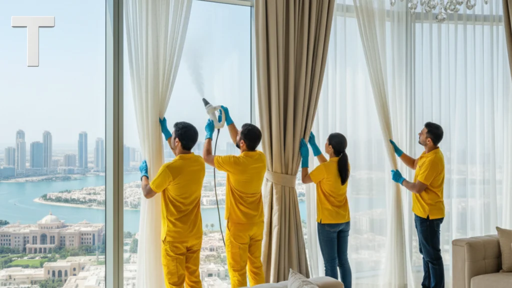 معدات تنظيف ستائر في أبو ظبي