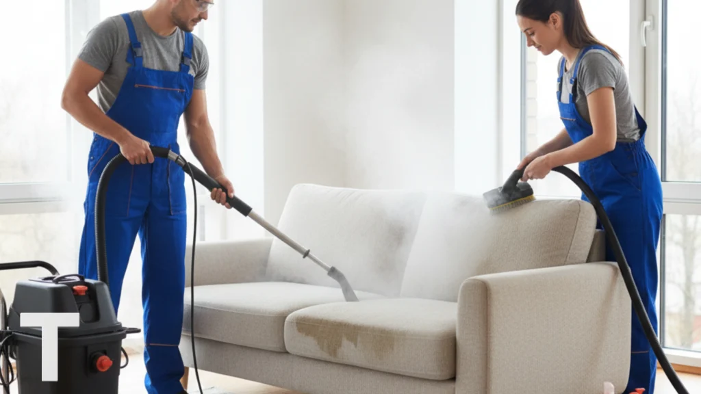 طرق تنظيف كنب في عجمان