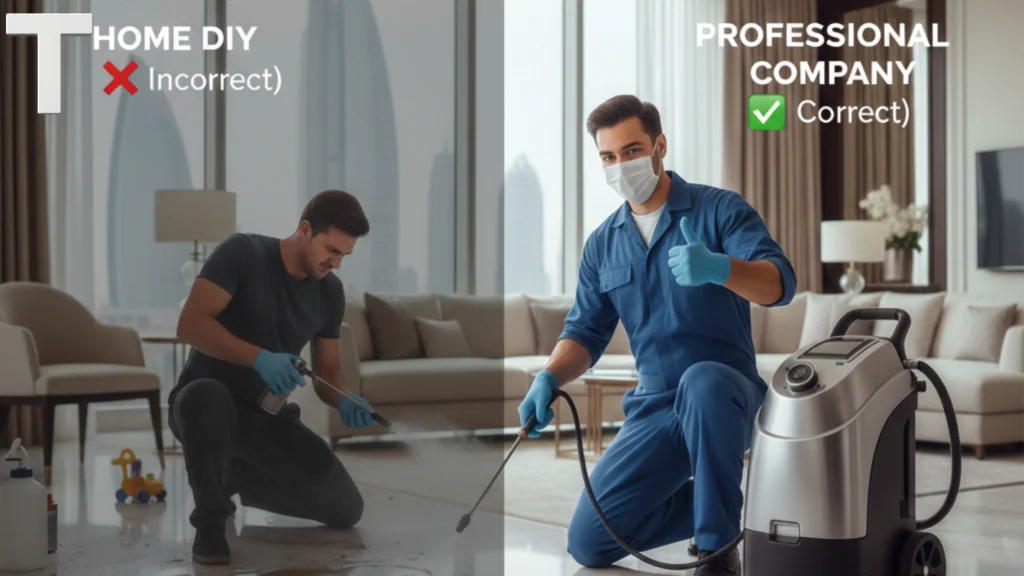 الأخطاء الشائعة في مكافحة الحشرات بالمنزل