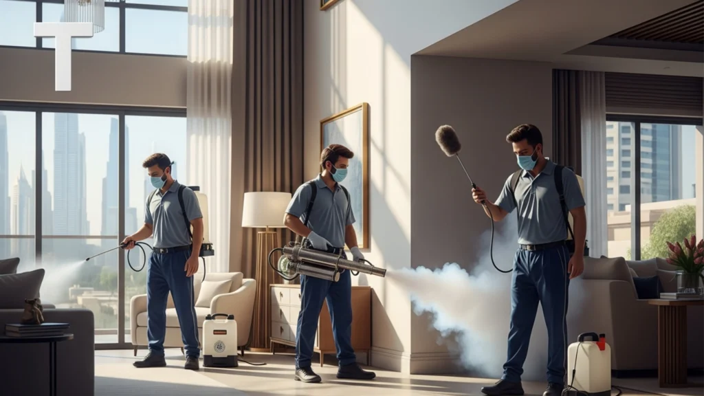 طرق مكافحة حشرات في دبي