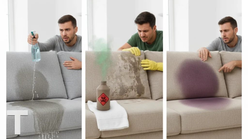 Common Mistakes in Sofa Cleaning in Sharjah