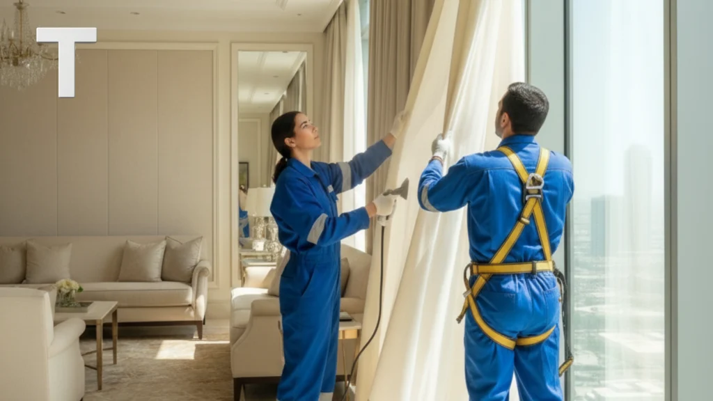 أسعار تنظيف ستائر في دبي