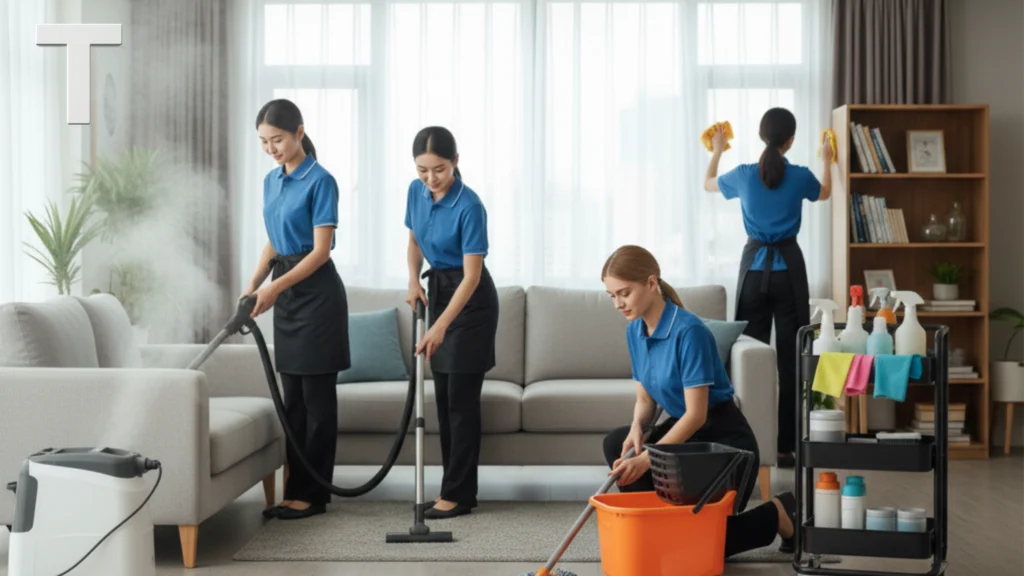 طرق تنظيف شقق في دبي