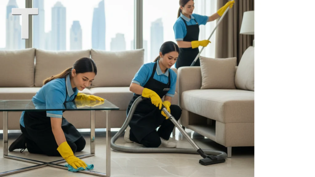 معدات تنظيف شقق في دبي