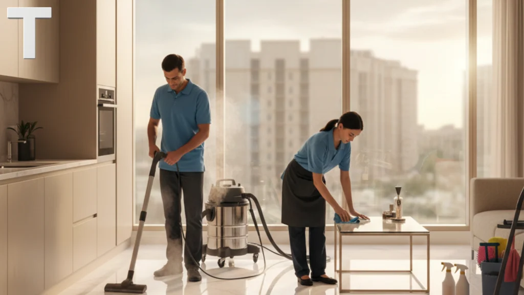 معدات تنظيف شقق في أبو ظبي