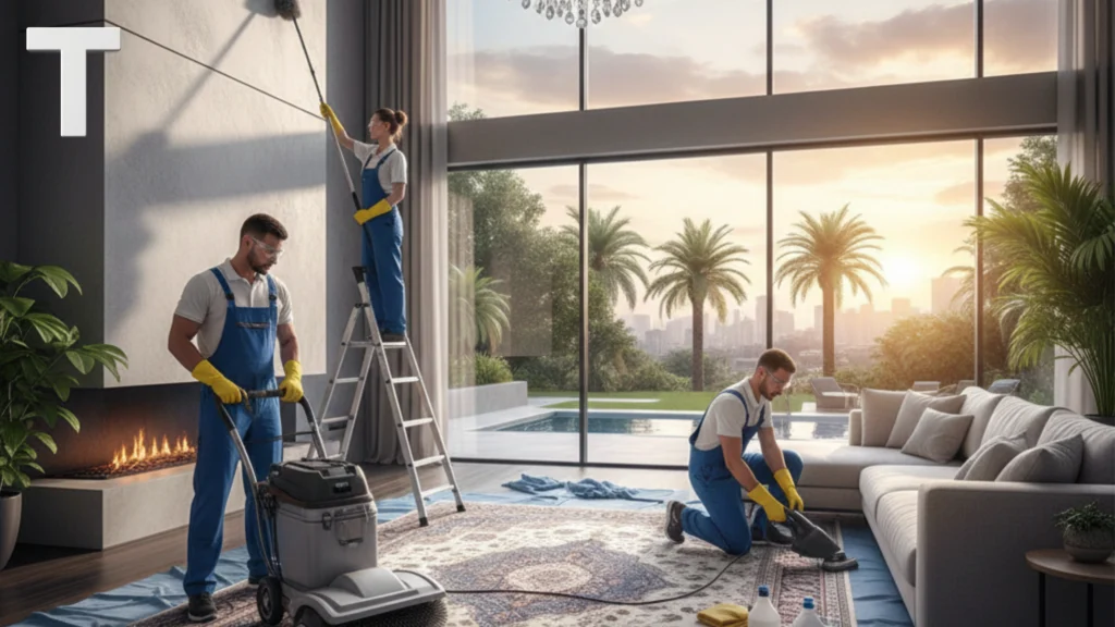 تنظيف عميق في دبي