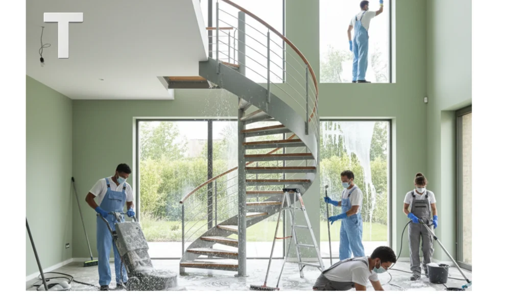 تنظيف فلل بعد التشطيب في أبو ظبي