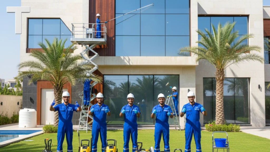 معدات تنظيف واجهات في الشارقة