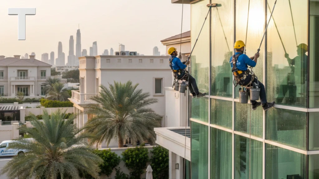 تنظيف واجهات في دبي