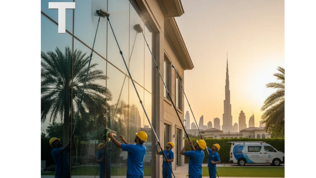أسعار تنظيف واجهات في دبي