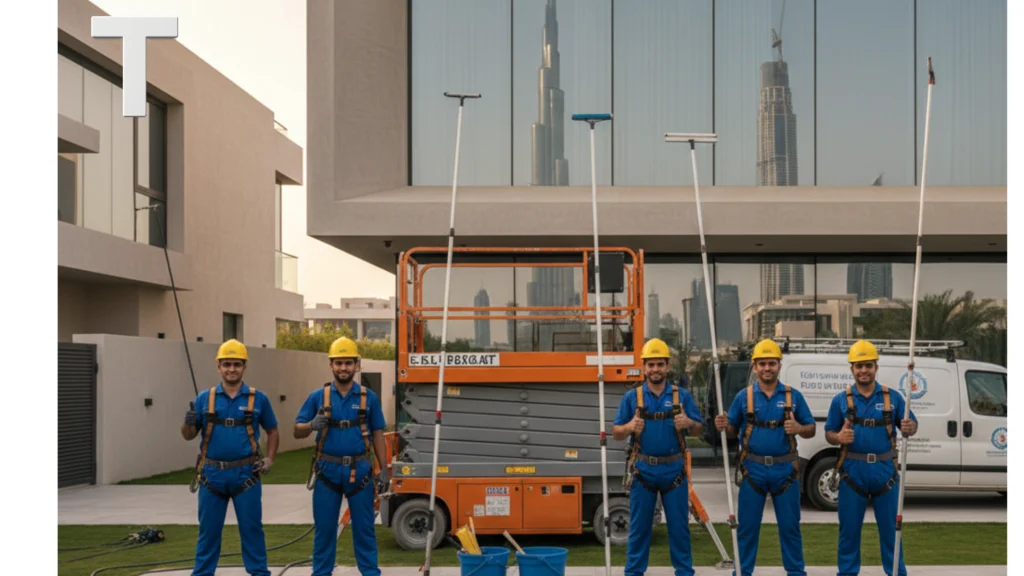 معدات تنظيف الواجهات في دبي