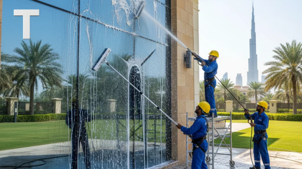 الأخطاء الشائعة في تنظيف واجهات في دبي