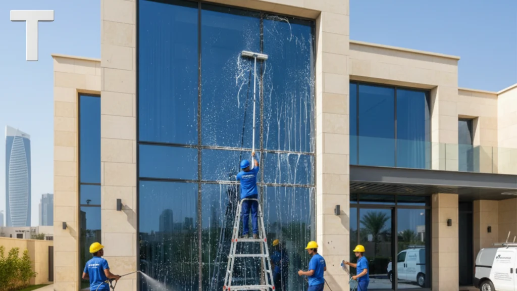 تنظيف واجهات في أبو ظبي