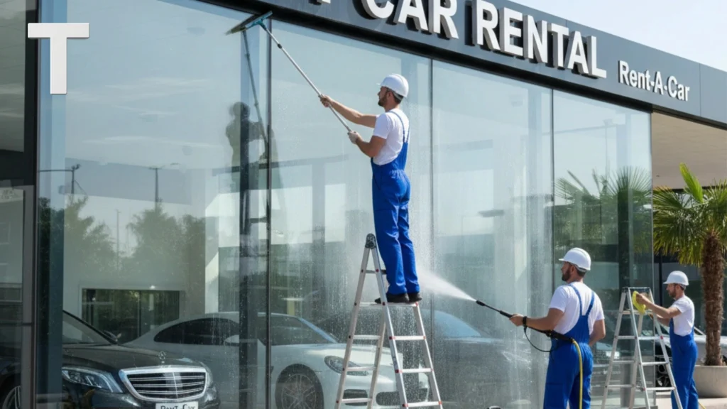 معدات تنظيف واجهات في أبو ظبي