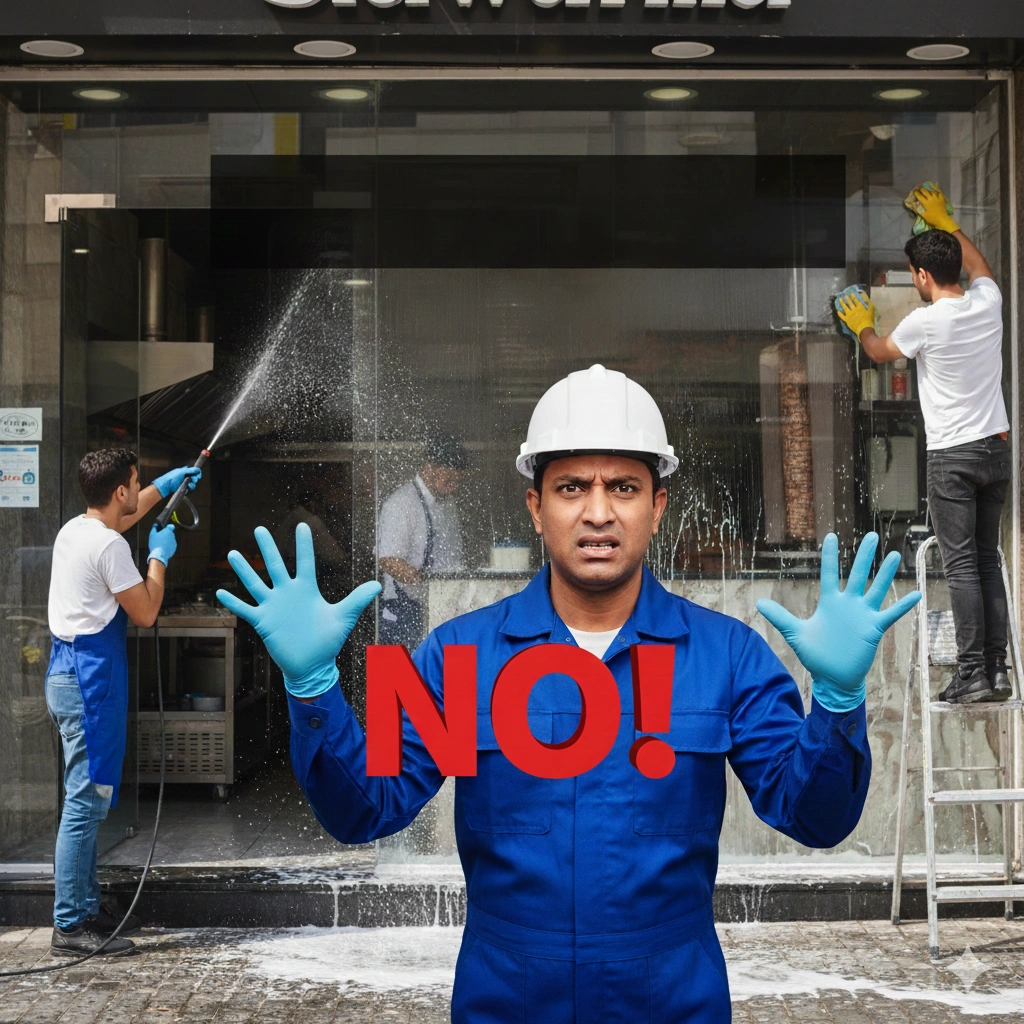 الأخطاء الشائعة في تنظيف واجهات في أبو ظبي