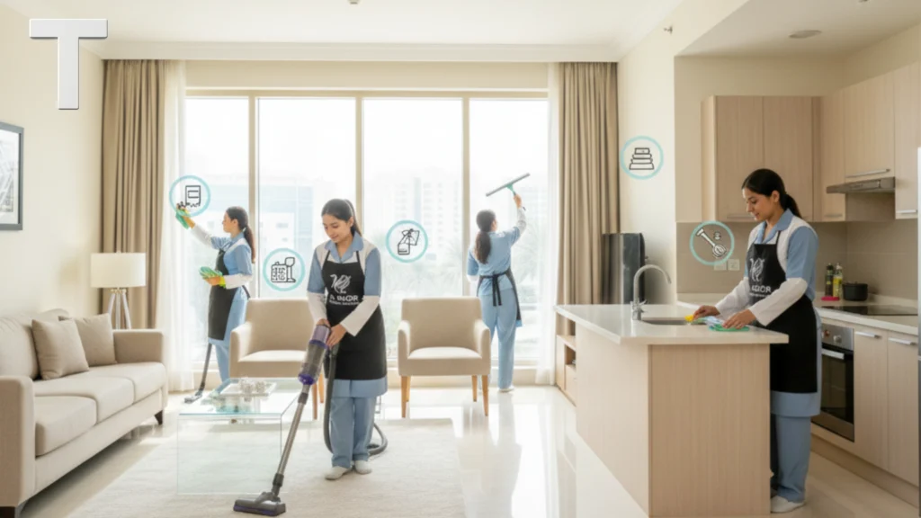 طرق تنظيف شقق في عجمان